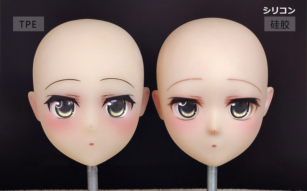 ラブドールのヘッド画像