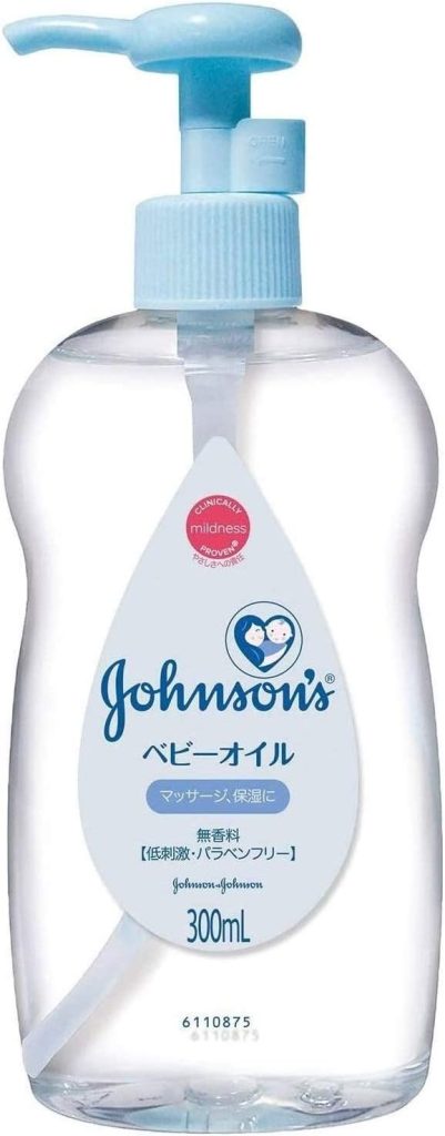 ジョンソンベビー ベビーオイル 無香料 300mL