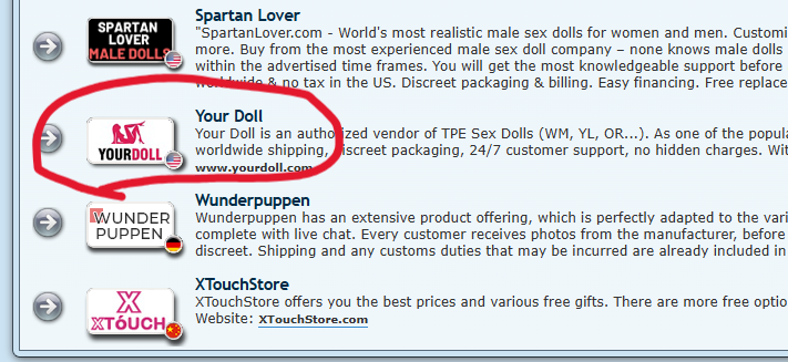TDFドールフォーラムに掲載されたYourDoll