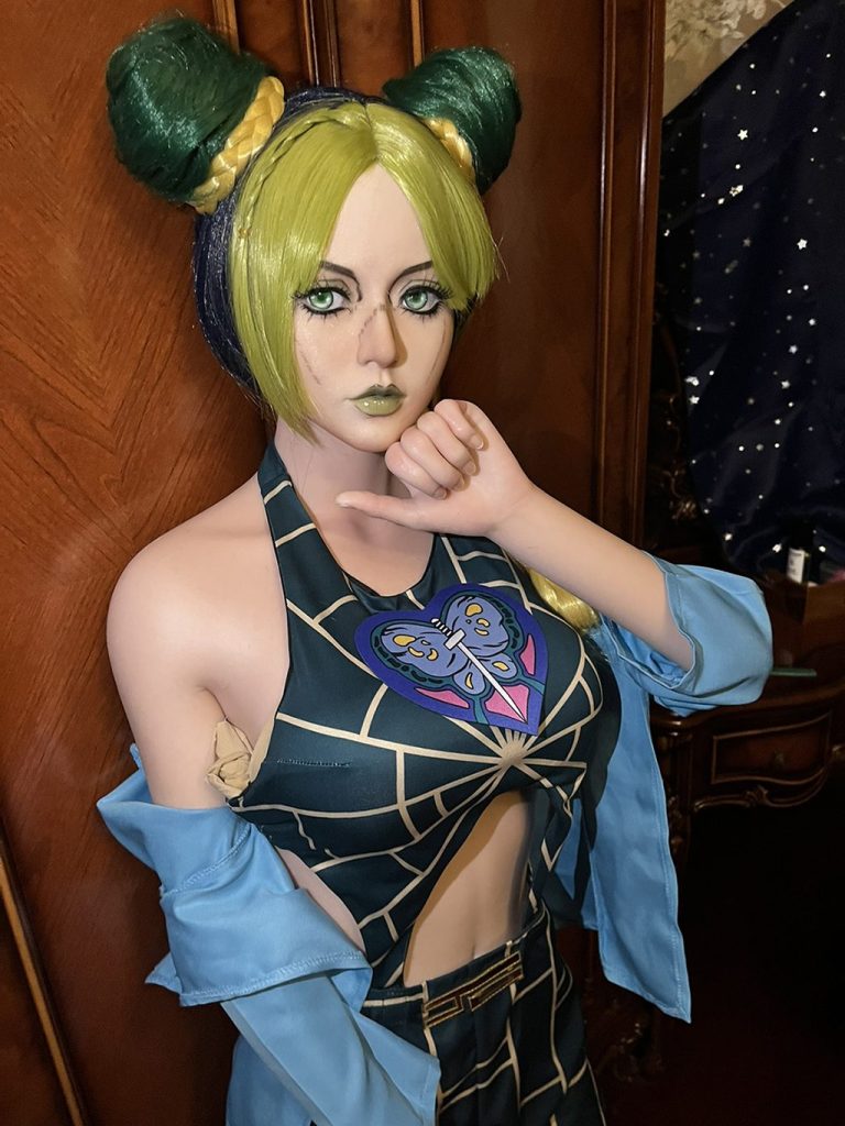 「ジョジョの奇妙な冒険」空条徐倫そっくりなラブドール