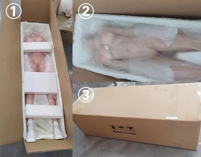 RosemaryDollのプライバシーに配慮された梱包