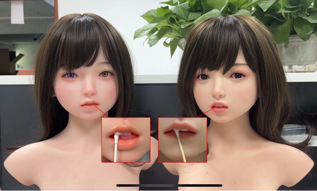 唾液によるメイクの剥がれ